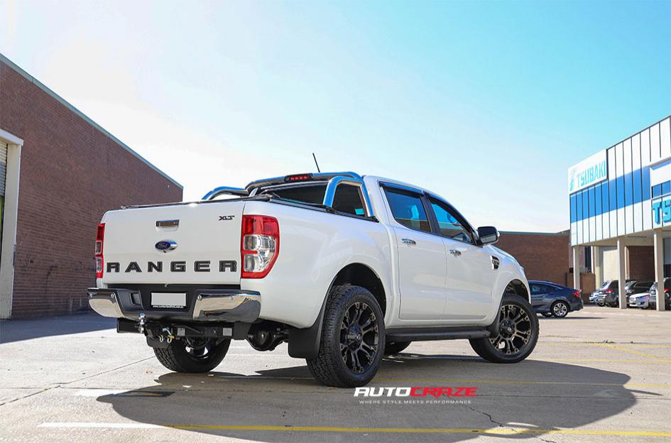 FORD-RANGER-VAPOR-BLACK-MACHINED-WITH-DARK-TINT